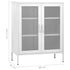 Lady Jillian -  Storage Cabinet White 80x35x101,5 cm Steel - Model 4